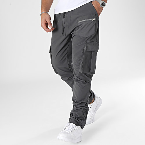 Pantalon Cargo Gris