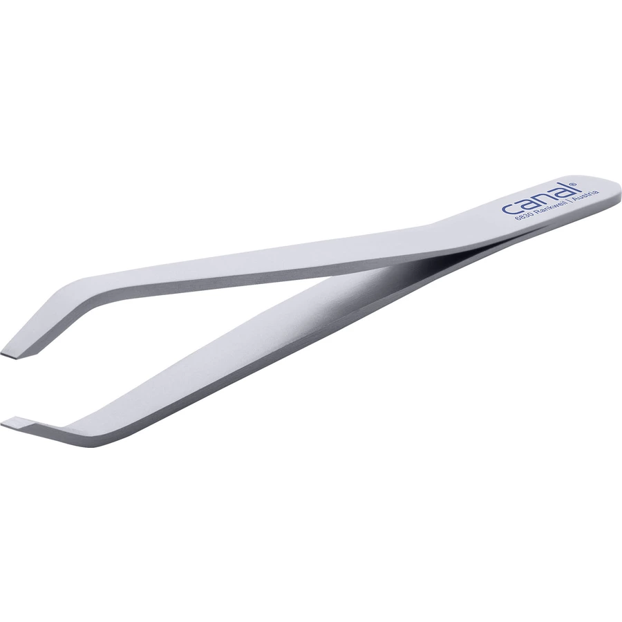 canal® Haarpinzette Spitze in Klauenform, rostfrei 9 cm