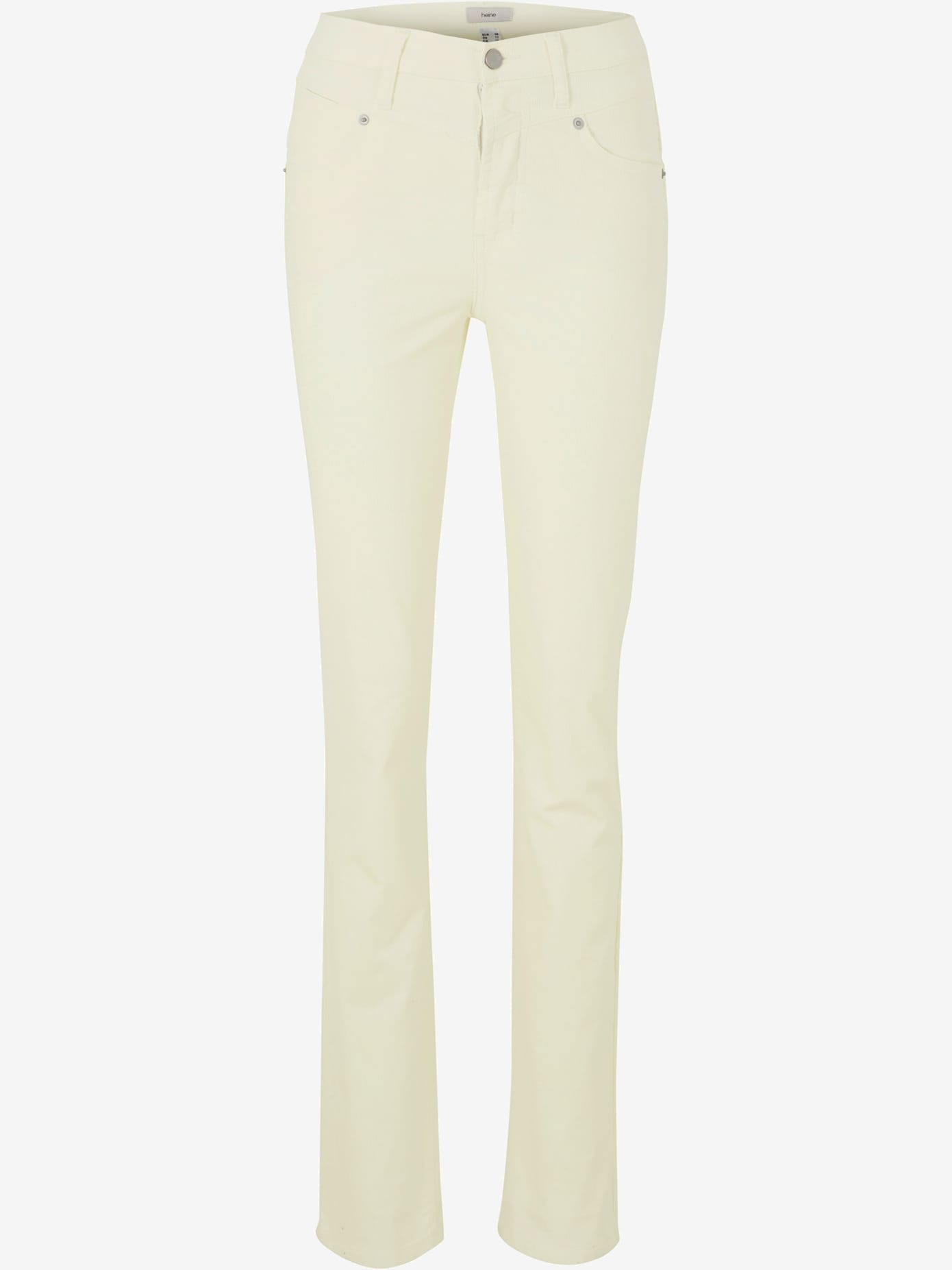 Pantalon en velours côtelé coupe droite