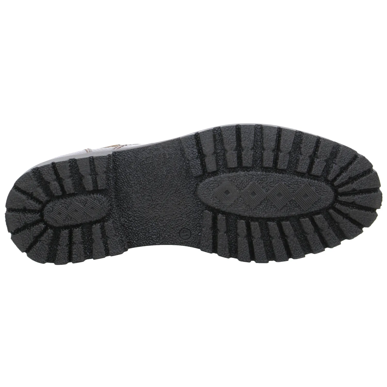 Winter-Boots Braun Leder