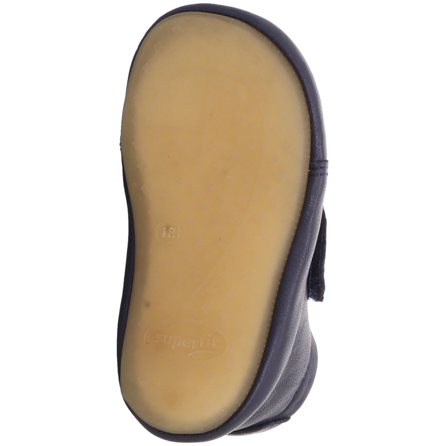 superfit Krabbelschuhe Papageno blau (mittel)