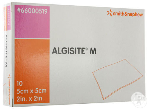 Algisite M Pansement D'Alginate De Calcium 5x5cm 10 Pièces (66000519)