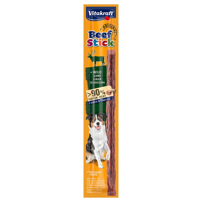 Bâtonnets Vitakraft Beef Stick 25 x 12 g
