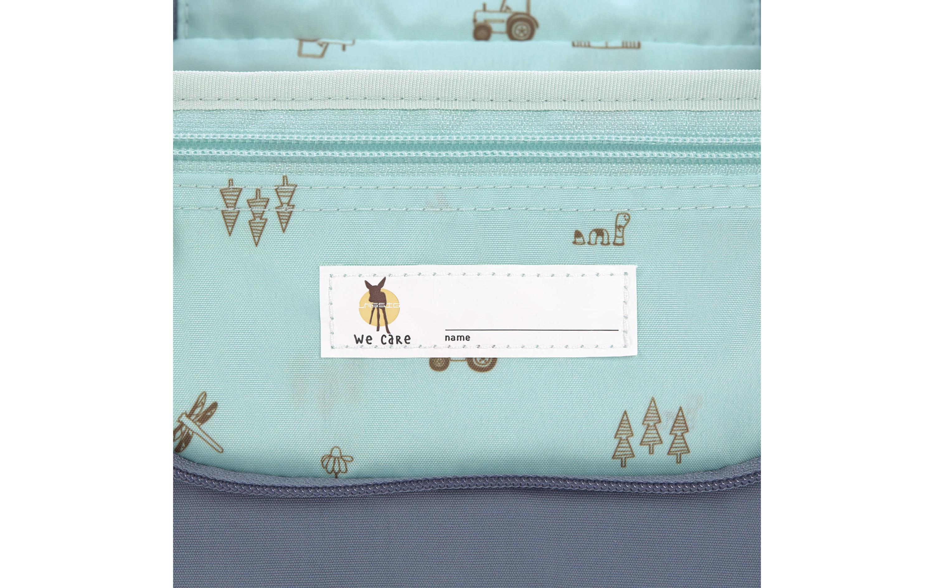 Tasche Mini Waschbeutel Adventure TraktorWasserabweisendes Necessaire für Kinder