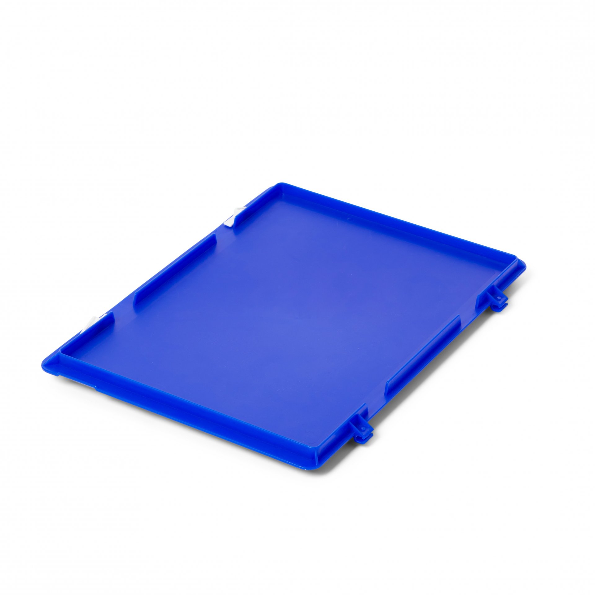 Deckel für Stapelkiste ultramarinblau m. Scharnier