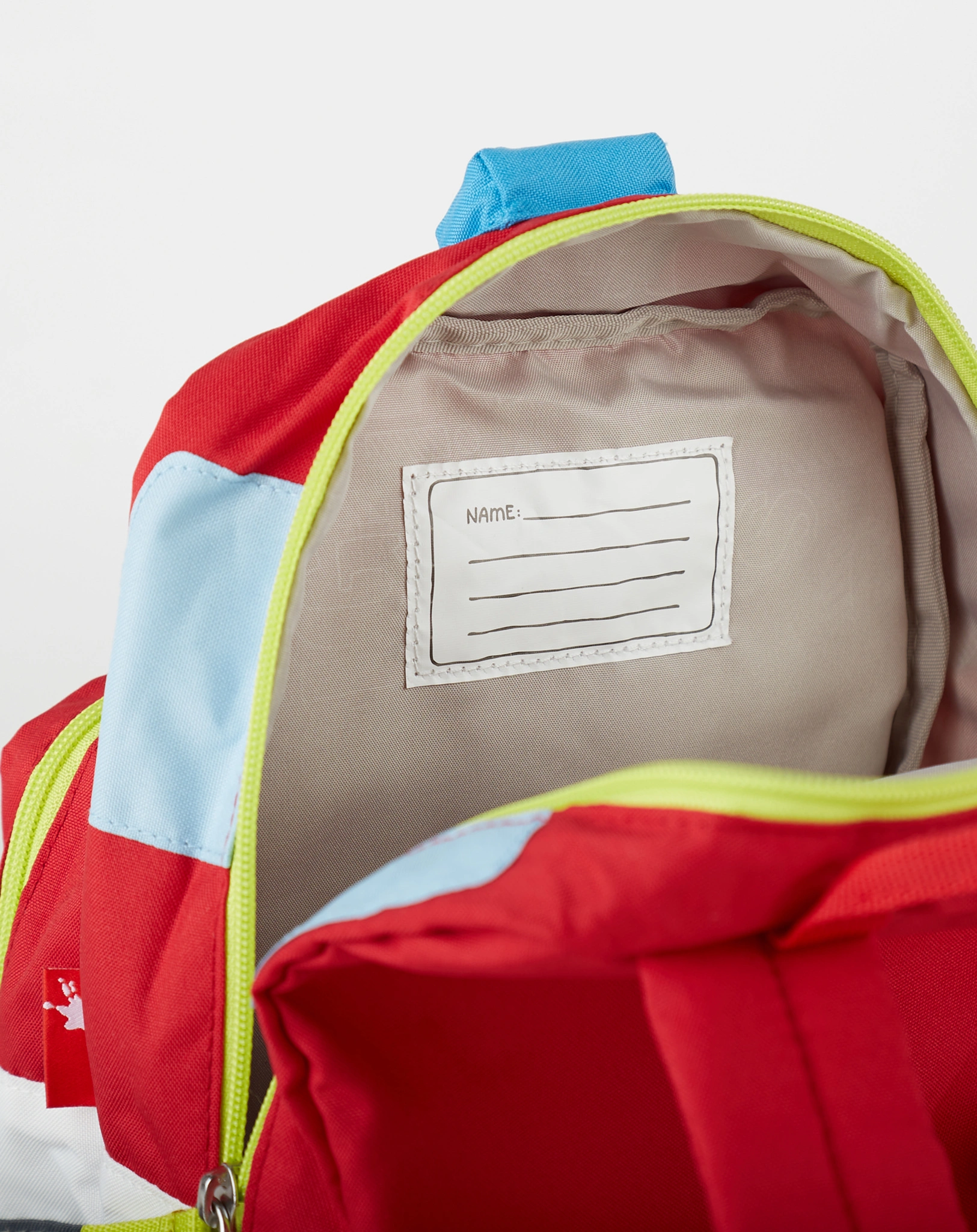 Rucksack FEUERWEHRAUTO (25x28x18) in rot