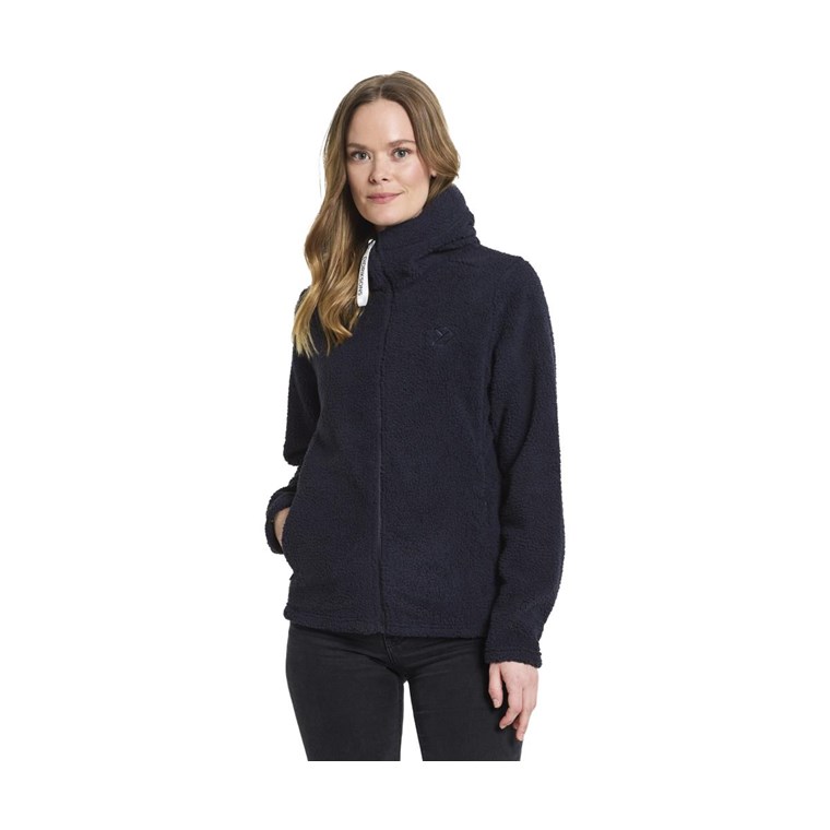 Didriksons Anniken 2 FZ JacketWomen Dark Night Blue