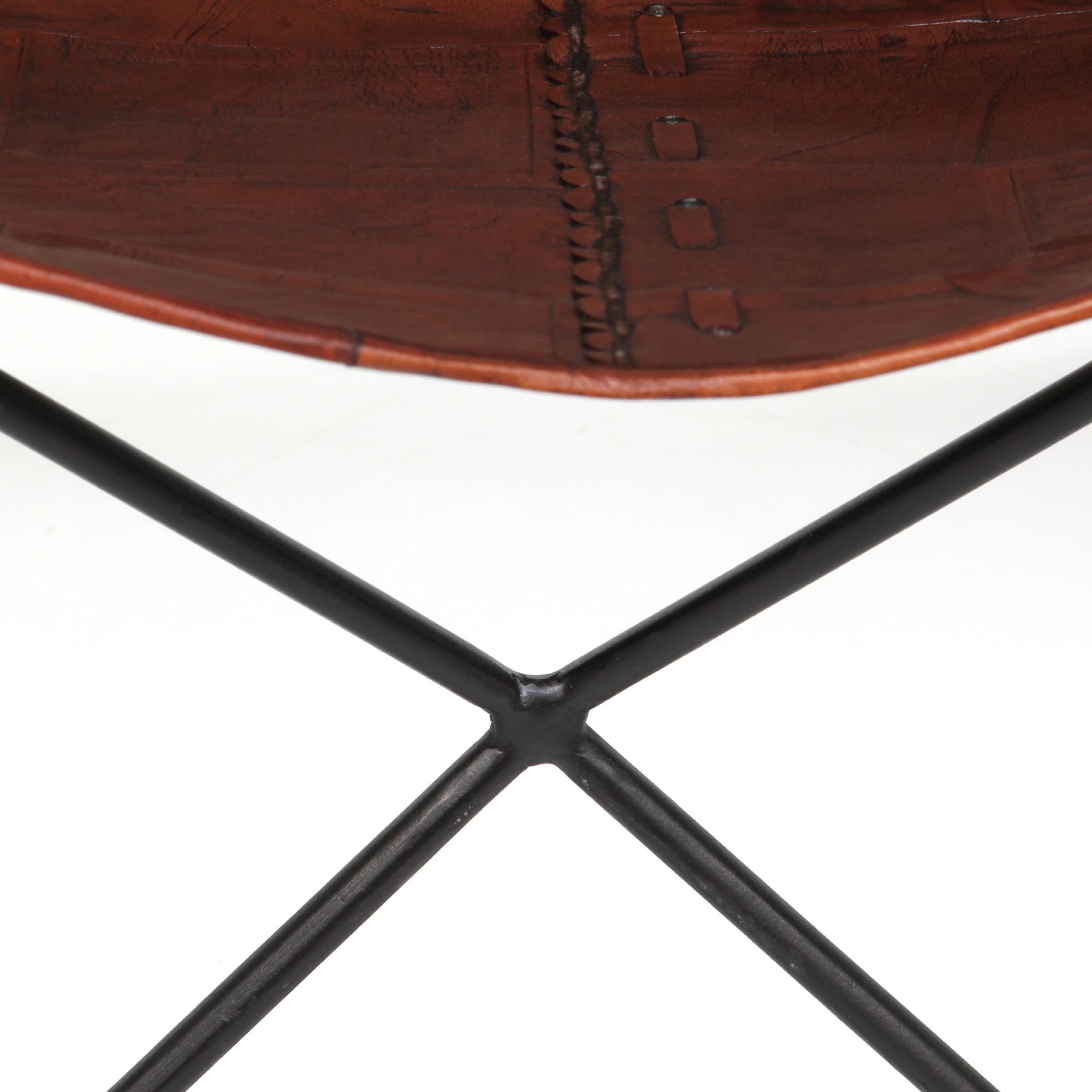 Lounger 'Brad', braun, schwarz, T 71 cm, B 74 cm, H 90 cm von fischer's lagerhaus