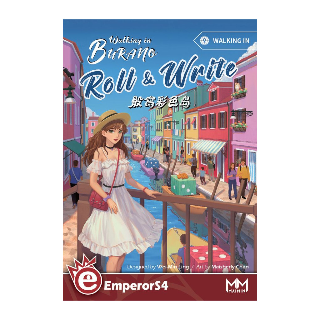 Walking in Burano - Roll and Write