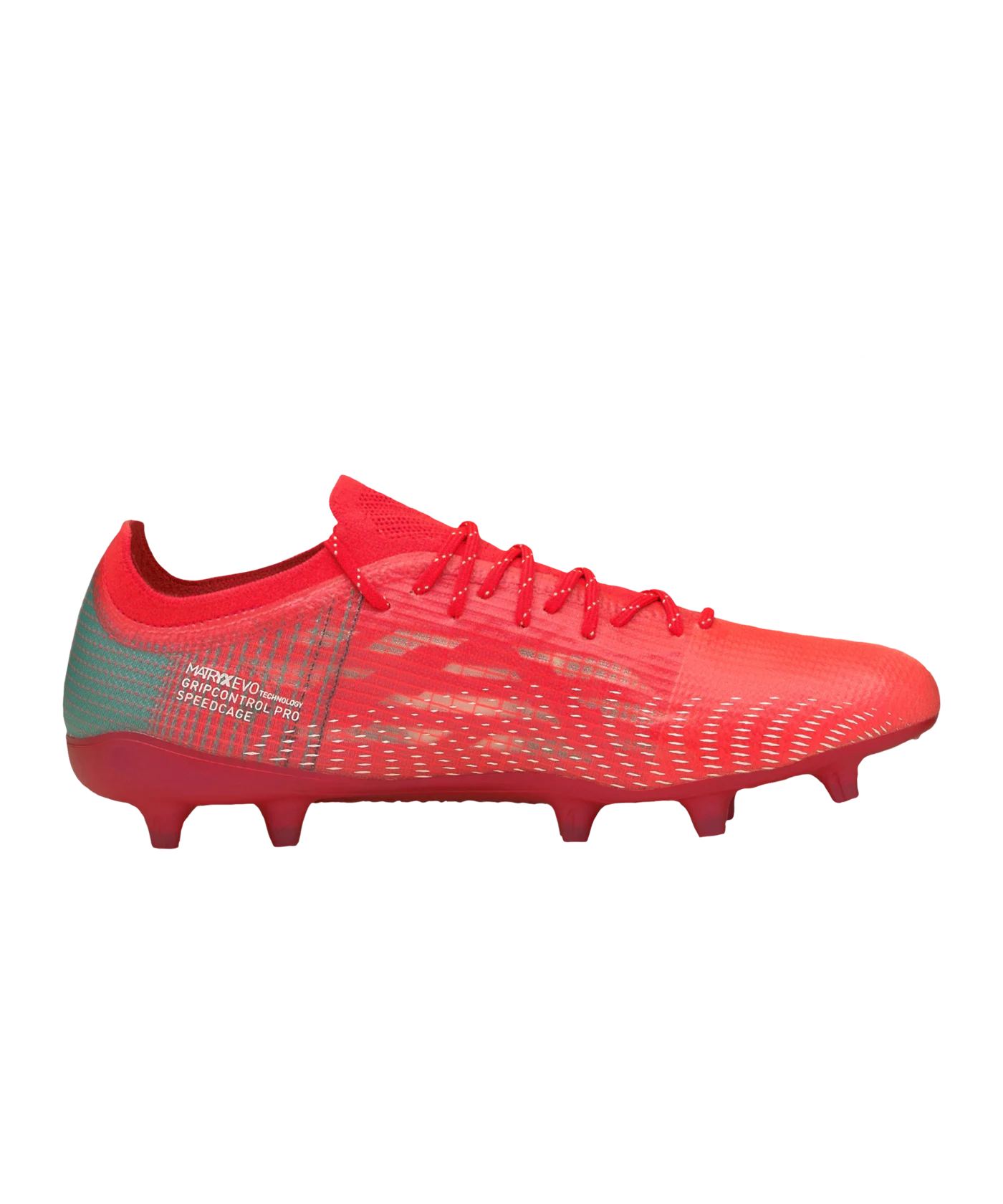 PUMA ULTRA 1.3 Faster Football FG/AG WMNS Damen Rot Türkis Weiss F01