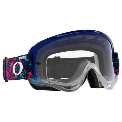 Masque cross Oakley O Frame MX TLD TESSELL écran CLEAR 2024 - Bleu