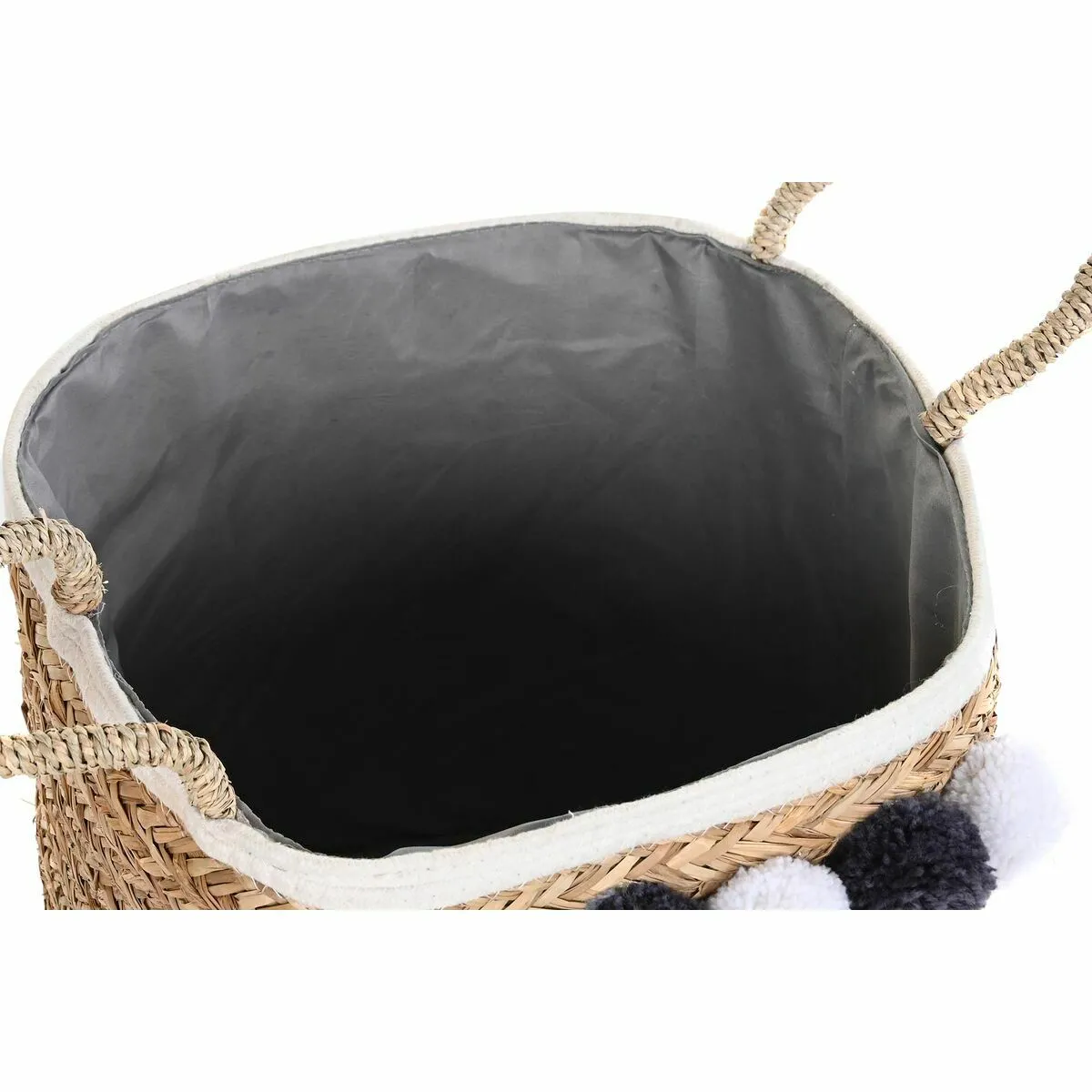 DKD Home Decor Set de basket naturel