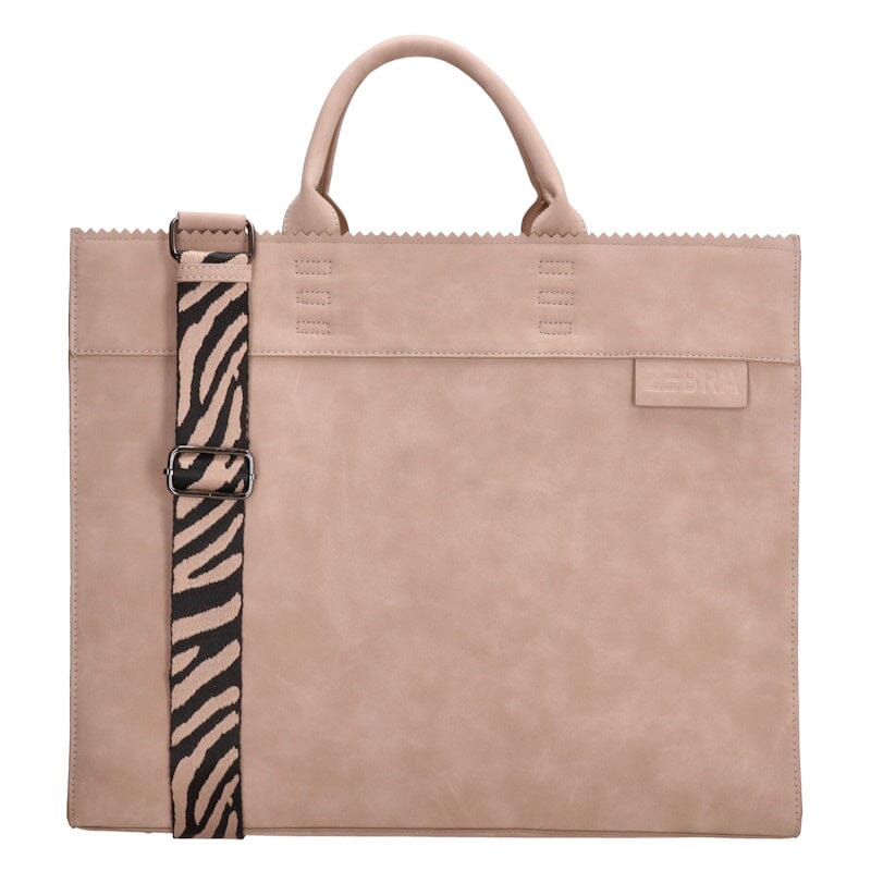 Zebra Trends Merel Handbag Rose