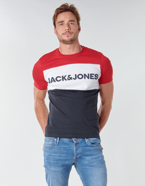 Jack & Jones - JJELOGO BLOCKING - Rouge