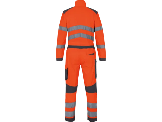 Combinaison de travail Fluo Industriel Haute-Visibilité Würth MODYF Orange/Anthracite