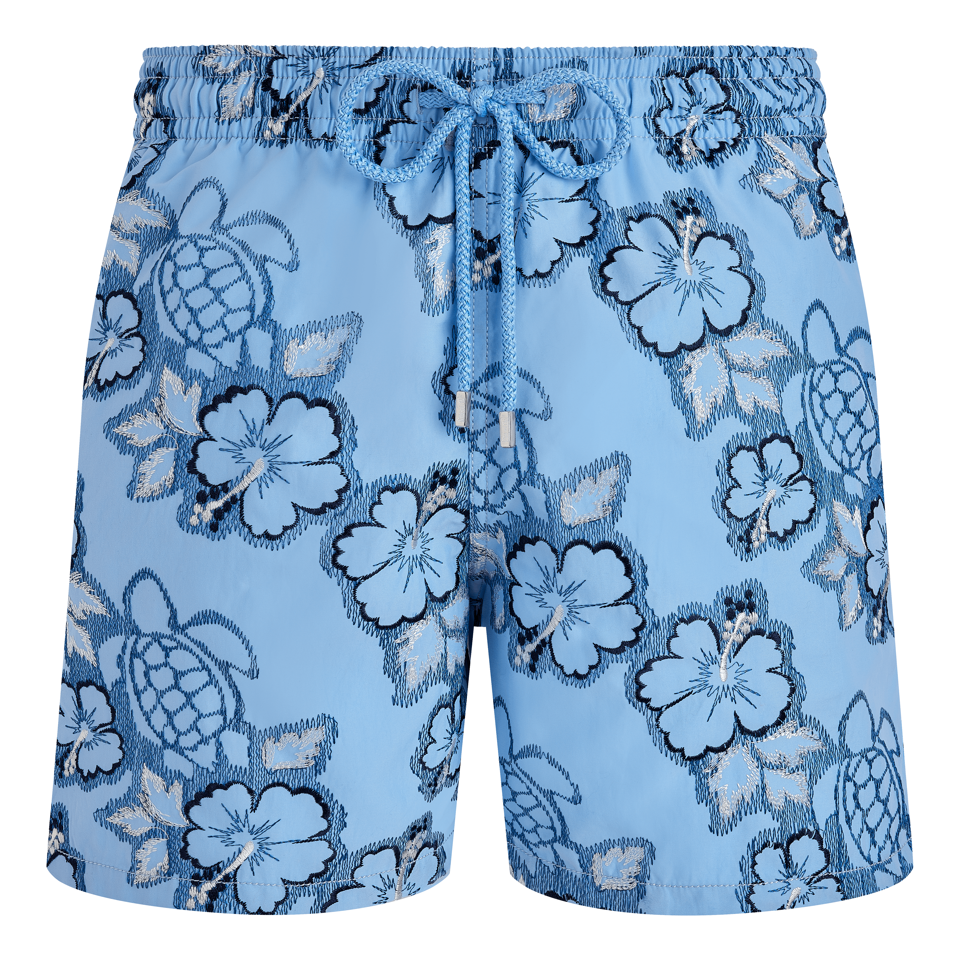 Maillot de Bain Homme Brodé Hibiscus - Edition Limitée