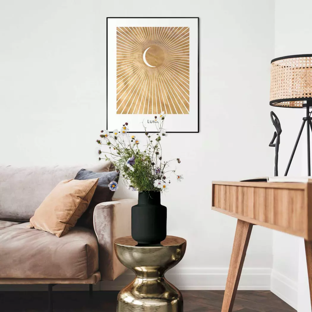 Wandbild 40 x 50 cm Moon