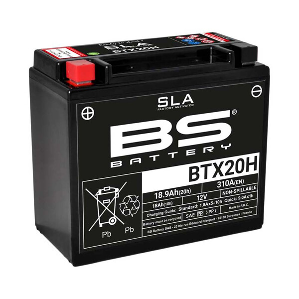 BS Battery - Batterie BTX20H SLA