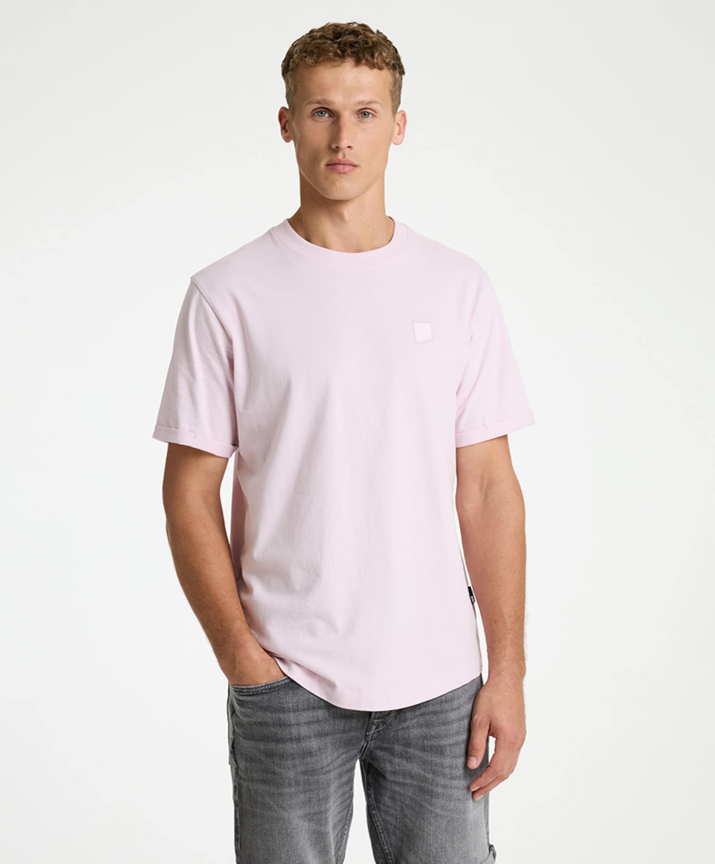 Chasin' Heren T-shirt roze