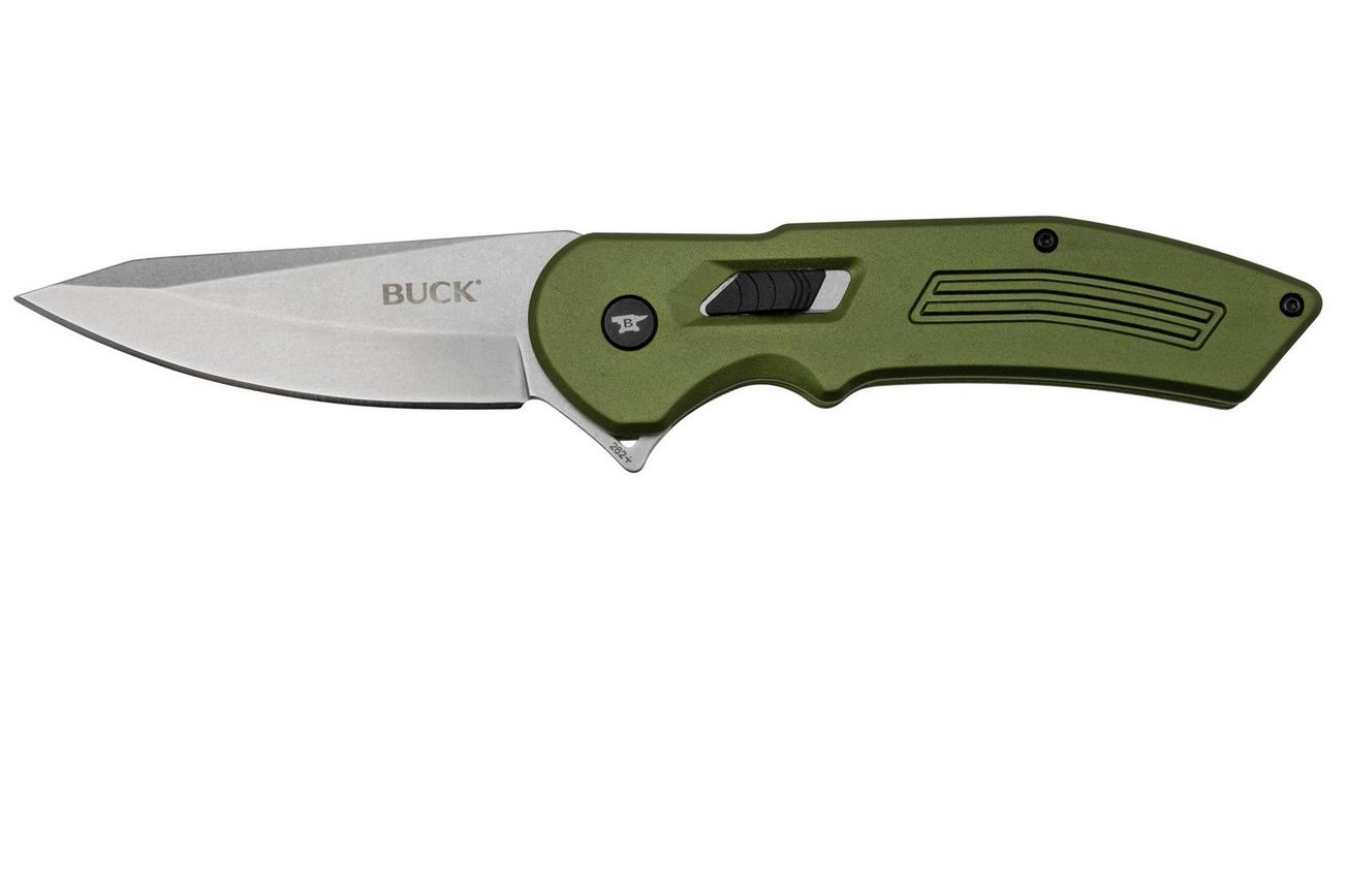 Buck Hexam Assist 0262ODS, O.D. Green, zakmes
