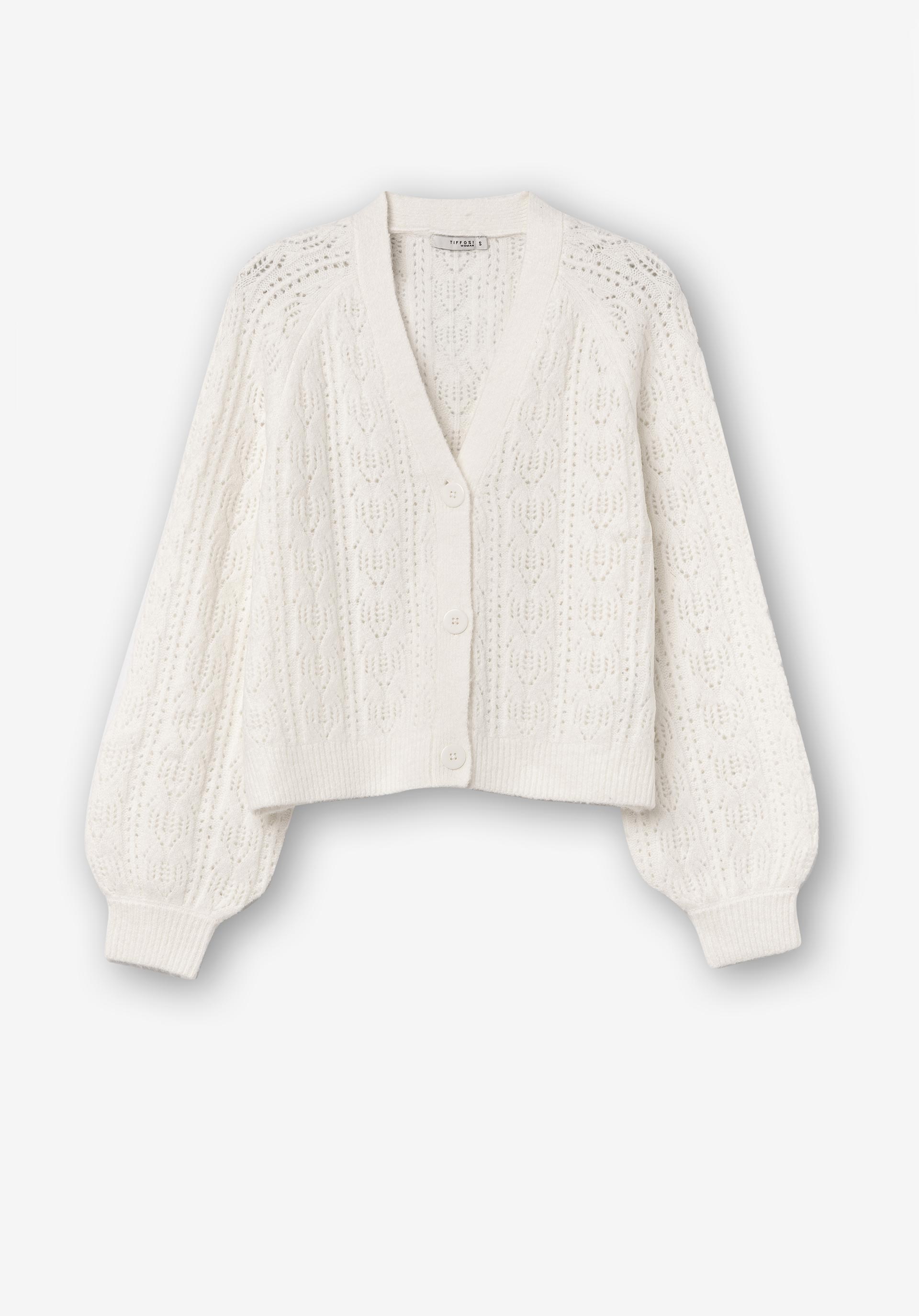 Cardigan com Botões