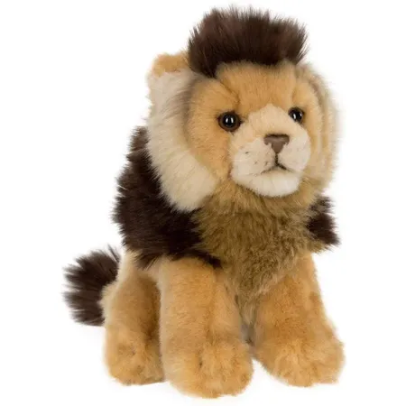 WWF Plüsch Löwe, realistisch gestaltetes Plüschtier, ca. 19 cm