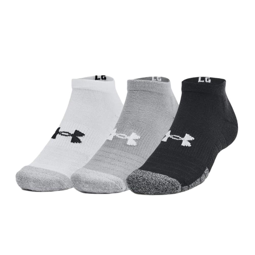 Under Armour X3 Paires de Chaussettes Noir/Gris/Blanc Homme Under Armour Heatgear1