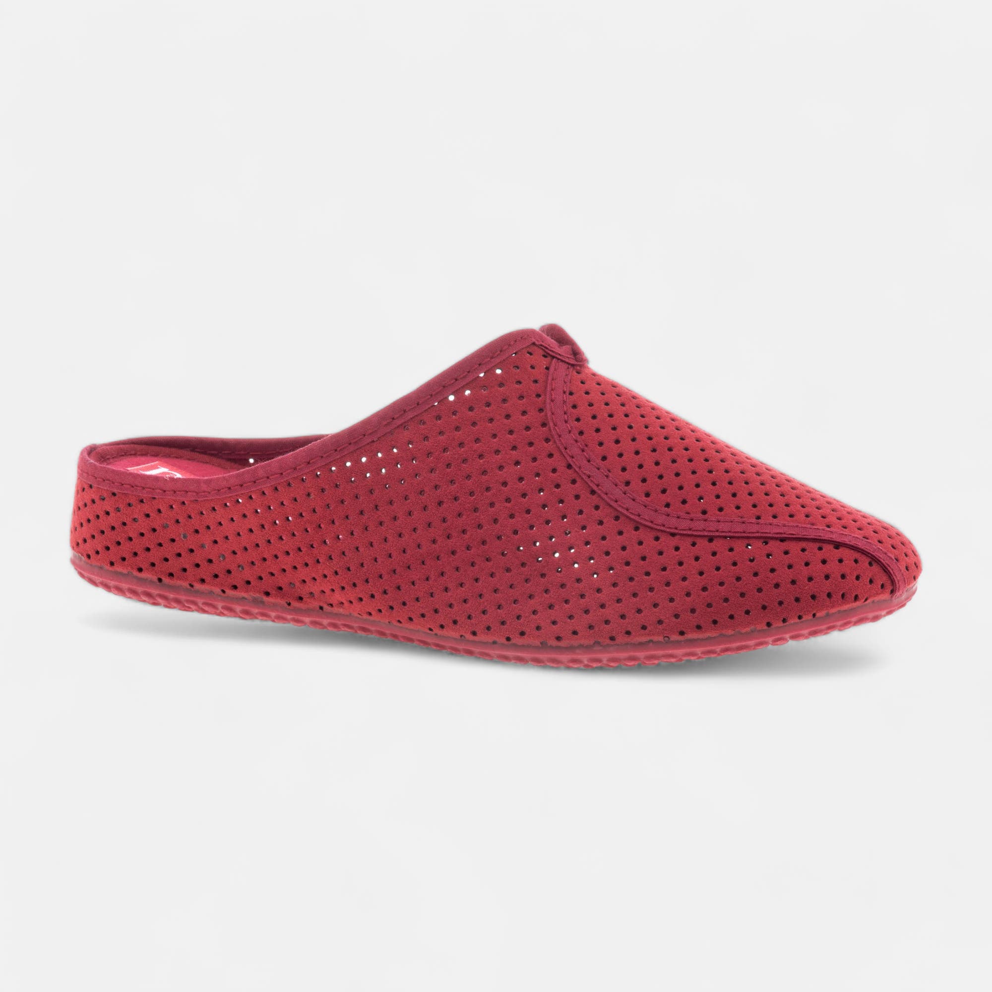 Pantoufles mules Femme rouge