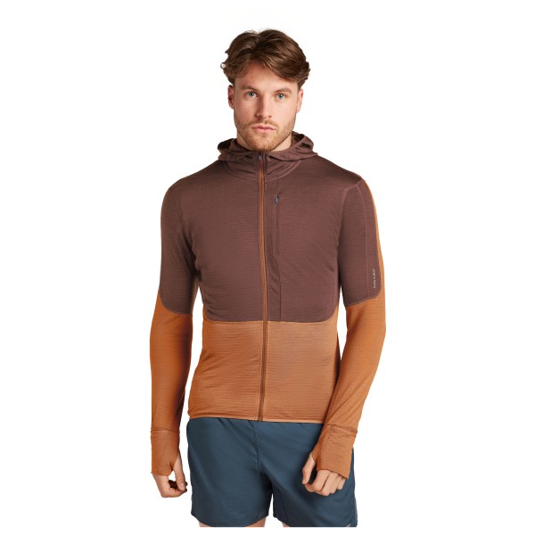 Icebreaker - Merino 200 Realfleece Descender L/S Zip Hoodie - Pull polaire