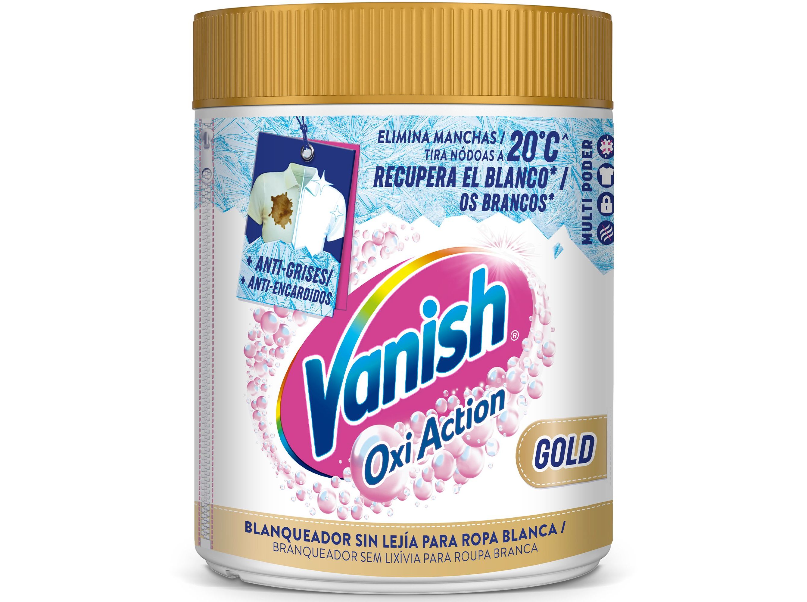 ADITIVO TIRA NÃDOAS VANISH OXI ACTION PÃ WHITE 960G