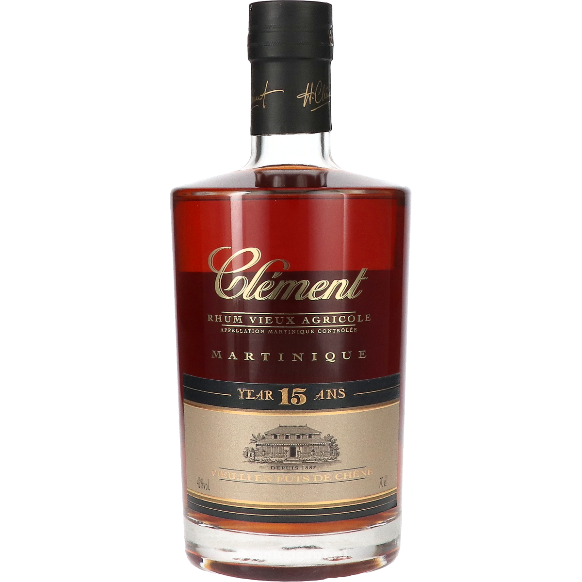Clement 15 Year 70 cl