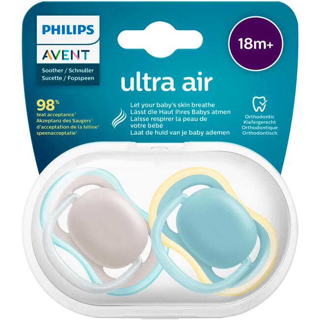 Philips Avent Soother Air 18M+ BEIGE/DAWN