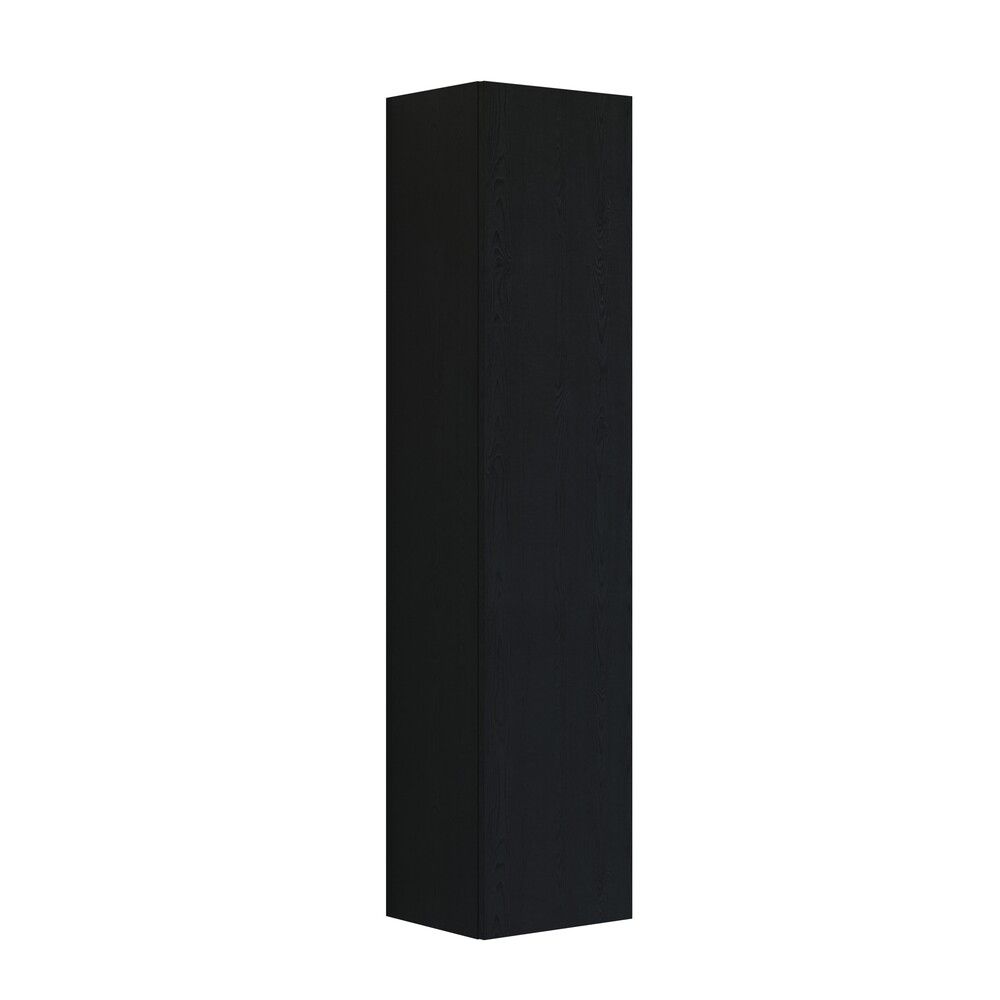 HØYSKAP SCANBAD URBAN 1 DØR SLETT VENSTRE VERSJON A 176X40X35CM SVART EIK