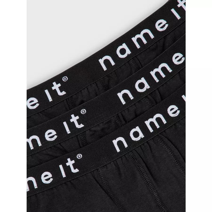 name it Boxershorts 3er Pack Black