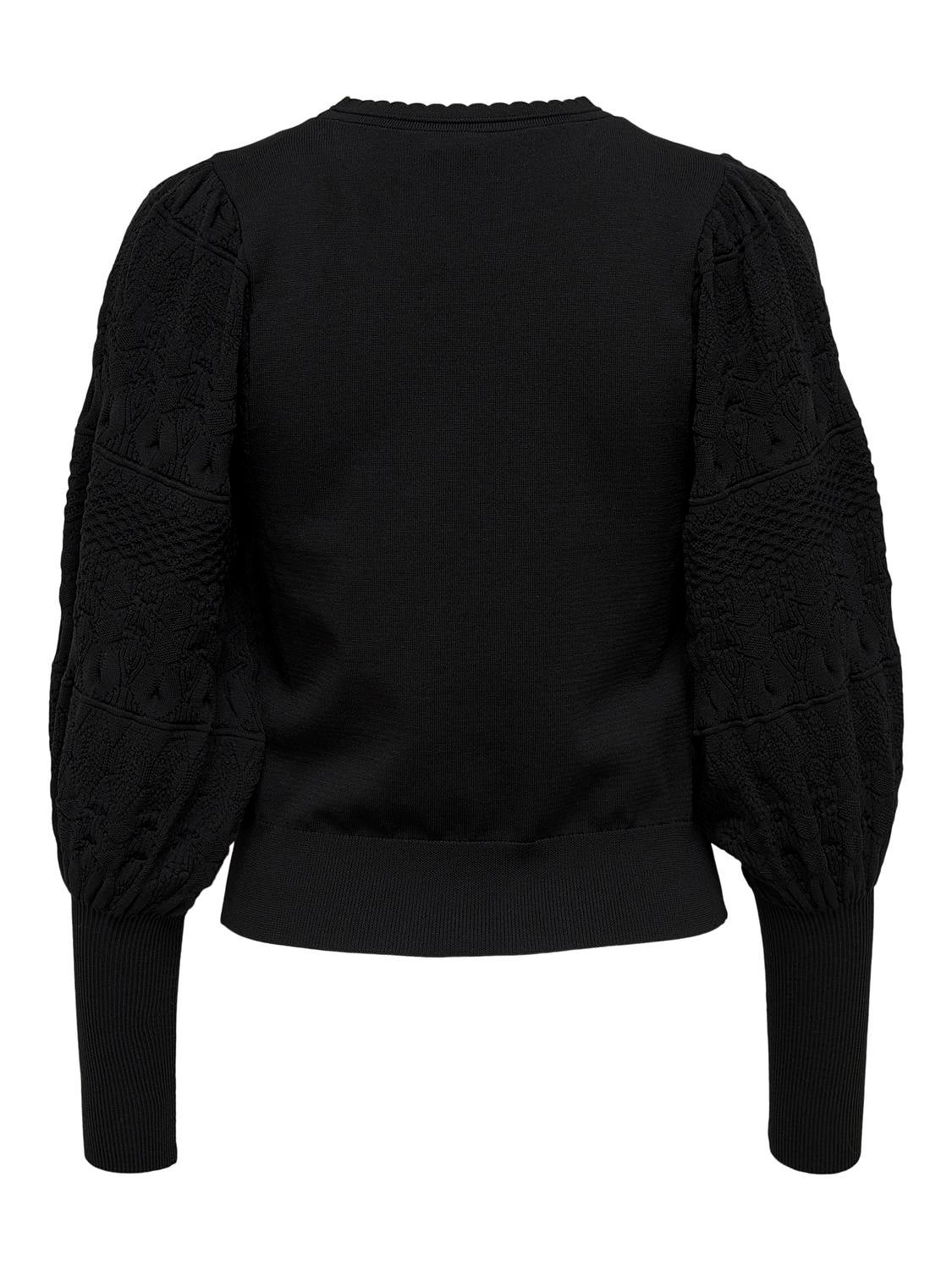 ONLMELITA Strickpullover Black