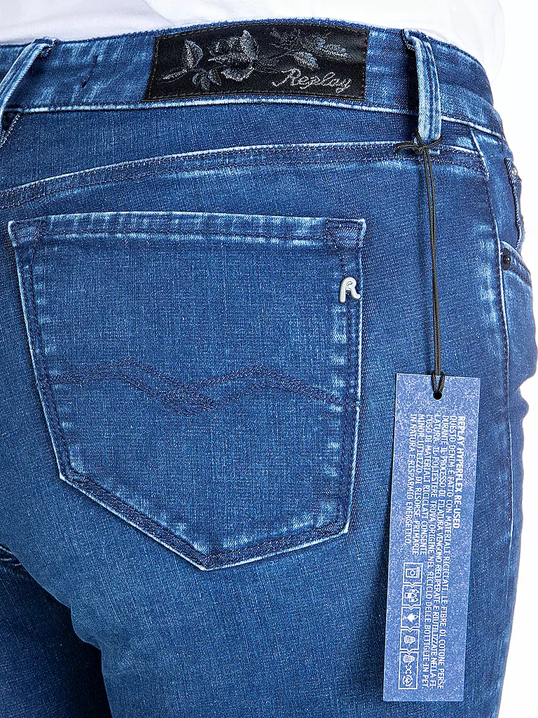 REPLAY Jeans Skinny Fit Luzien XLite Hyperflex blau