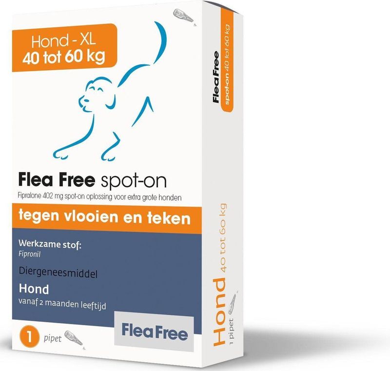 FLEA FREE SPOT ON HOND 40-60 KG - 1 PIPET