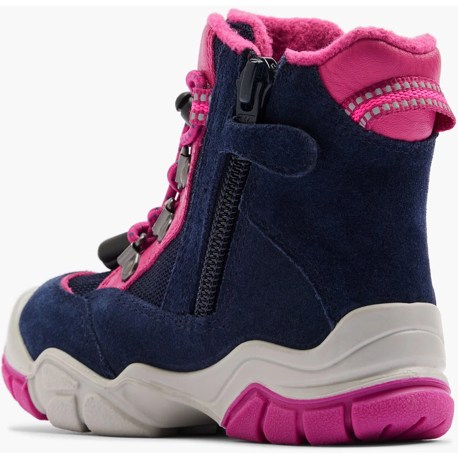 Elefanten Stiefel Power Pom denimfuxia (weit)