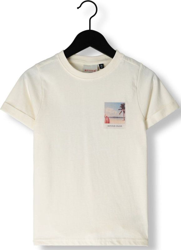 Retour Jeans T-shirt Damon - Gebroken Wit