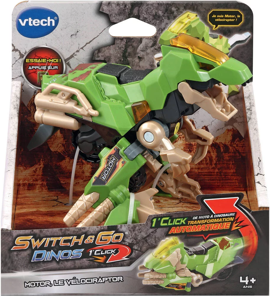 PETITS SWITCH ET GO DINOS 1'CLICK