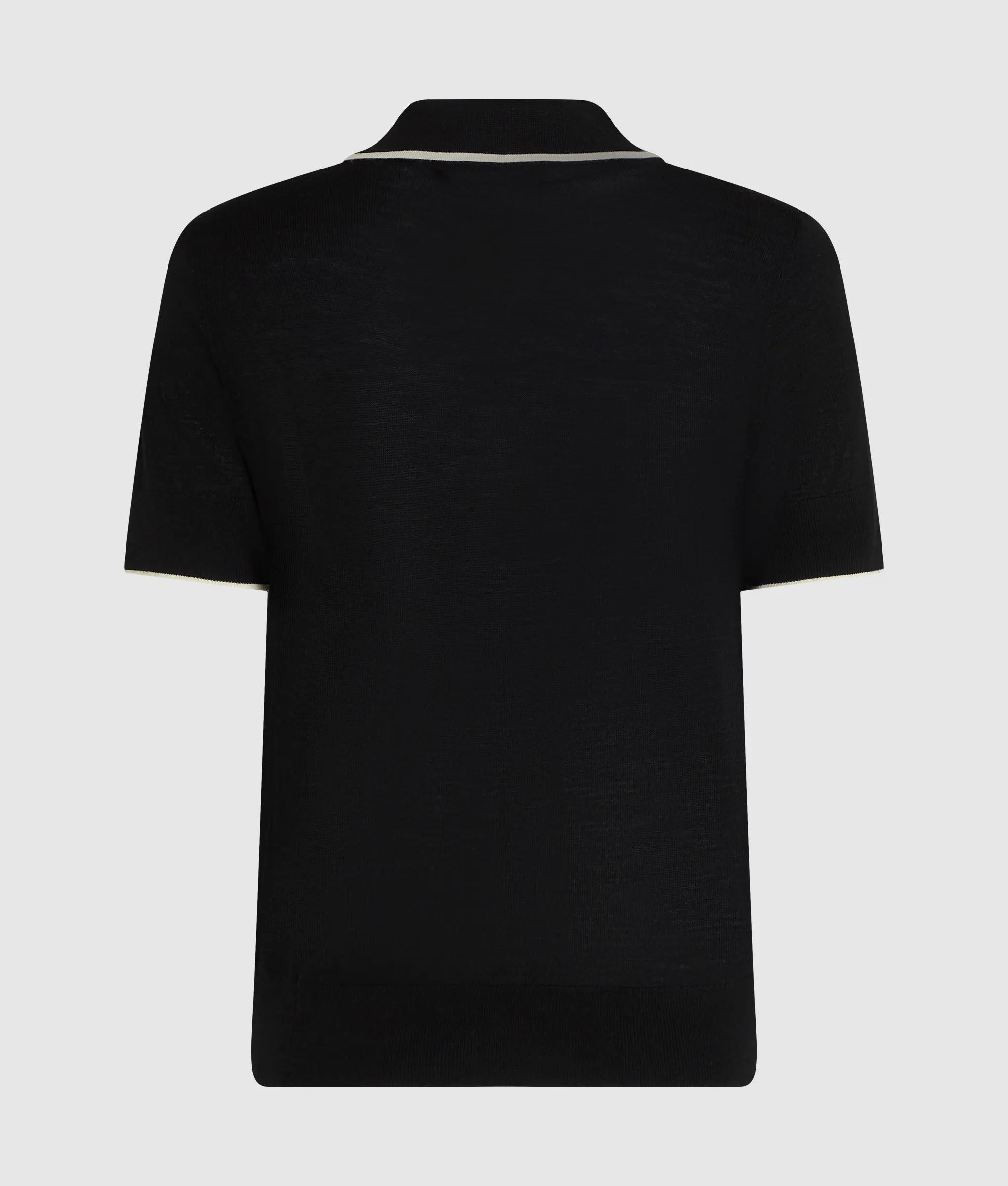Poloshirt gemaakt van merinoswol
