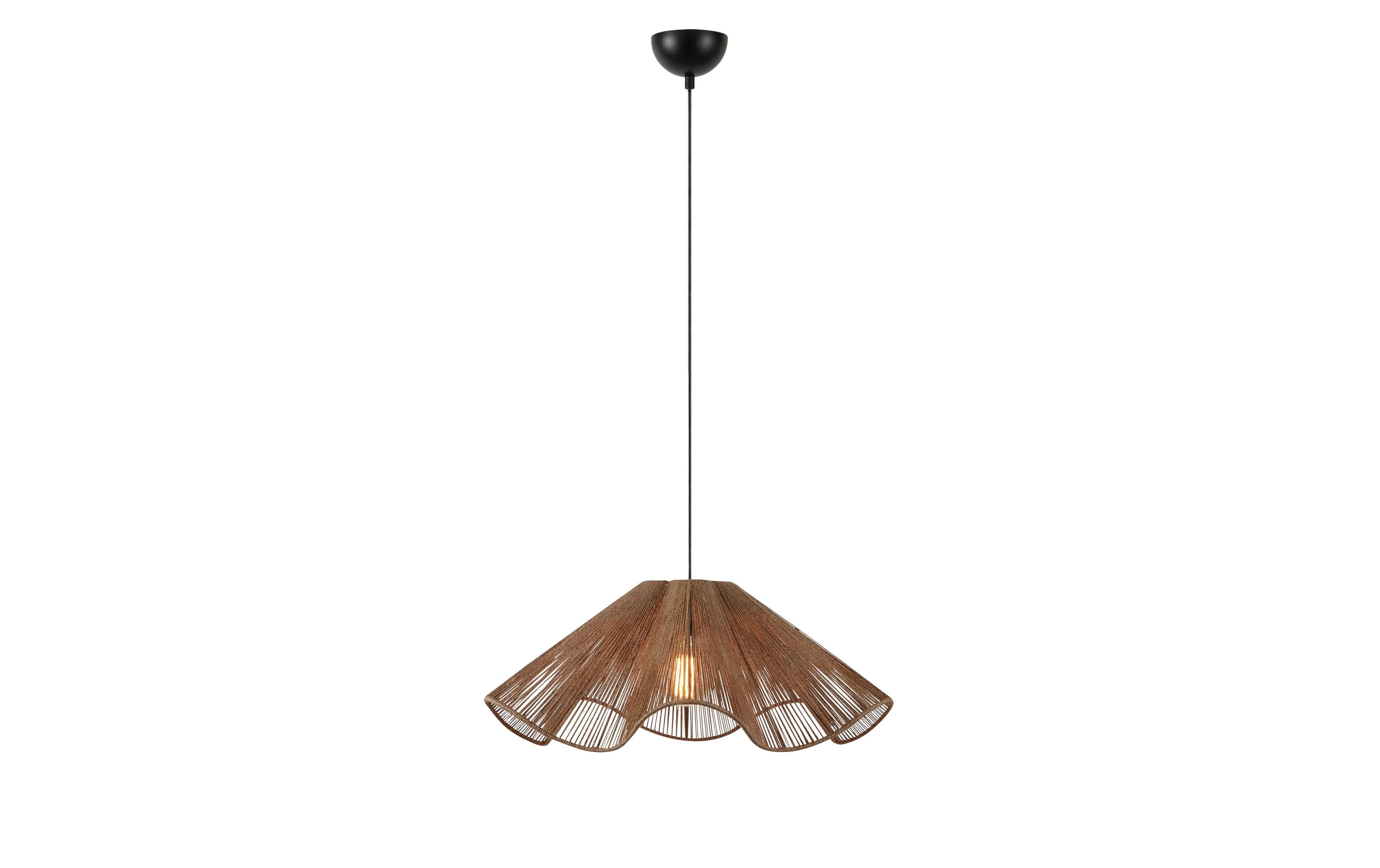 Pendelleuchte Nami 1L, E27, Natural<br>Hängelampe
