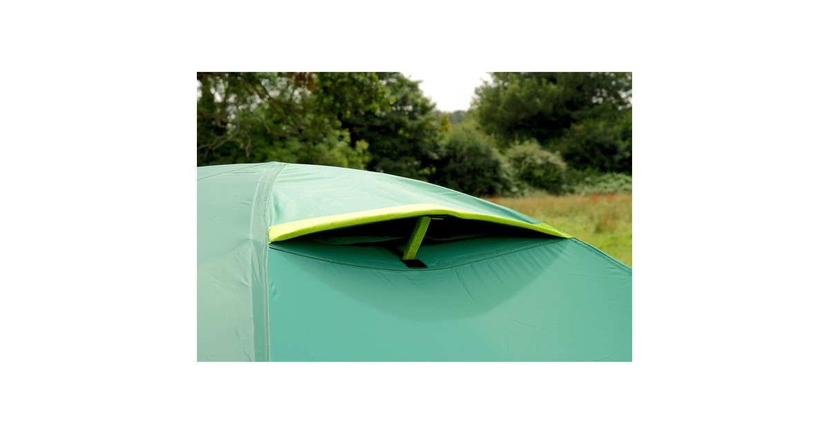 ColemanKobuk Valley 4 Plus tent  (Donkergroen/lichtgroen)