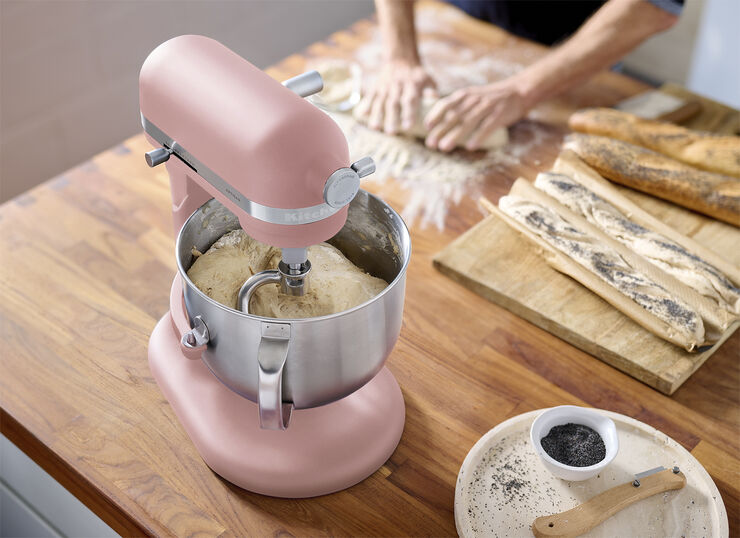 KitchenAid Artisan røremaskine, 6,6 l Dried rose