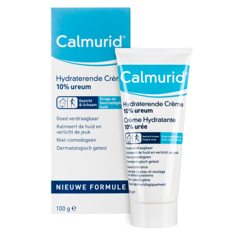 Calmurid Hydraterende Crème 10% Ureum 1x 100 gram