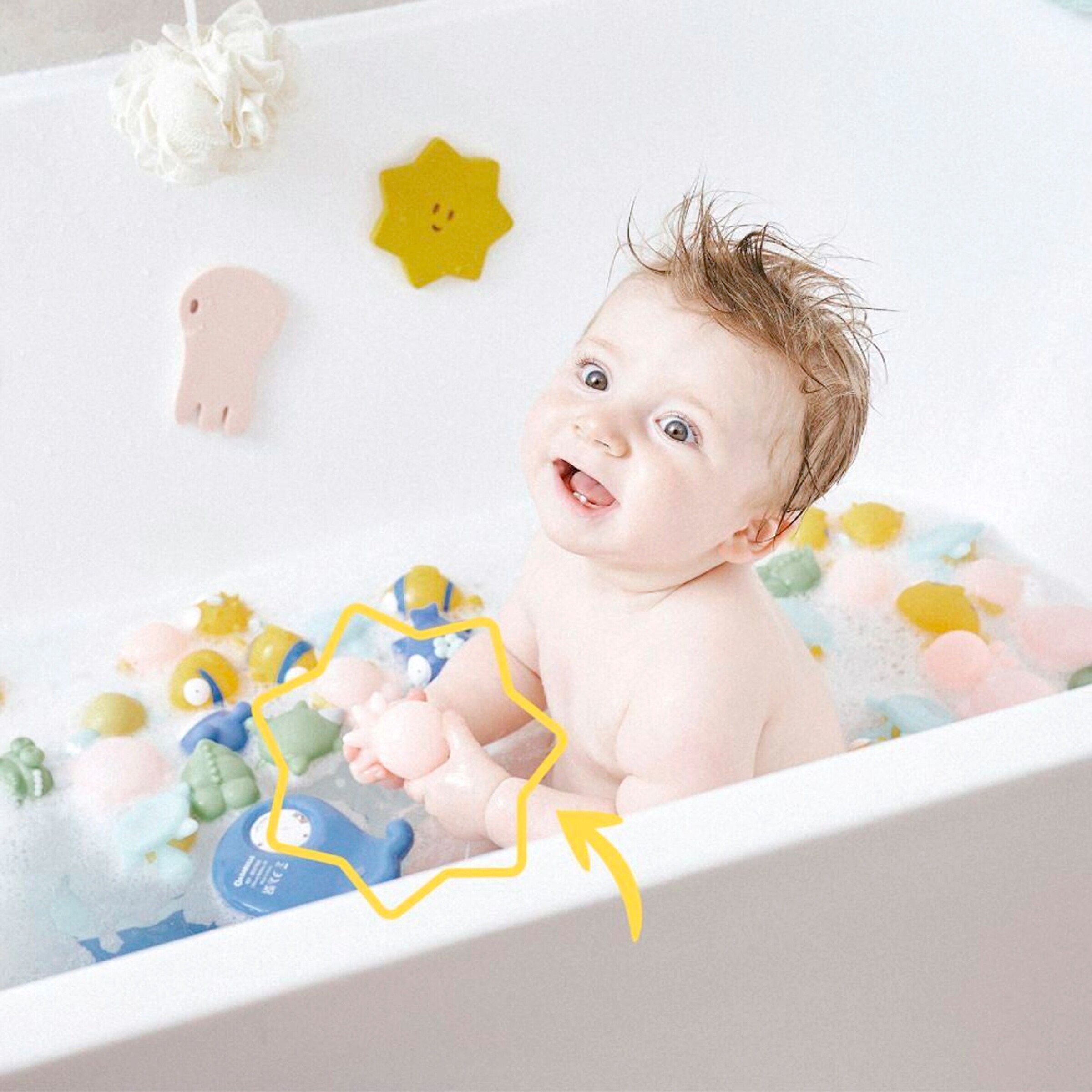 Badabulle Spritzfiguren 10er Set Rigolos Splash