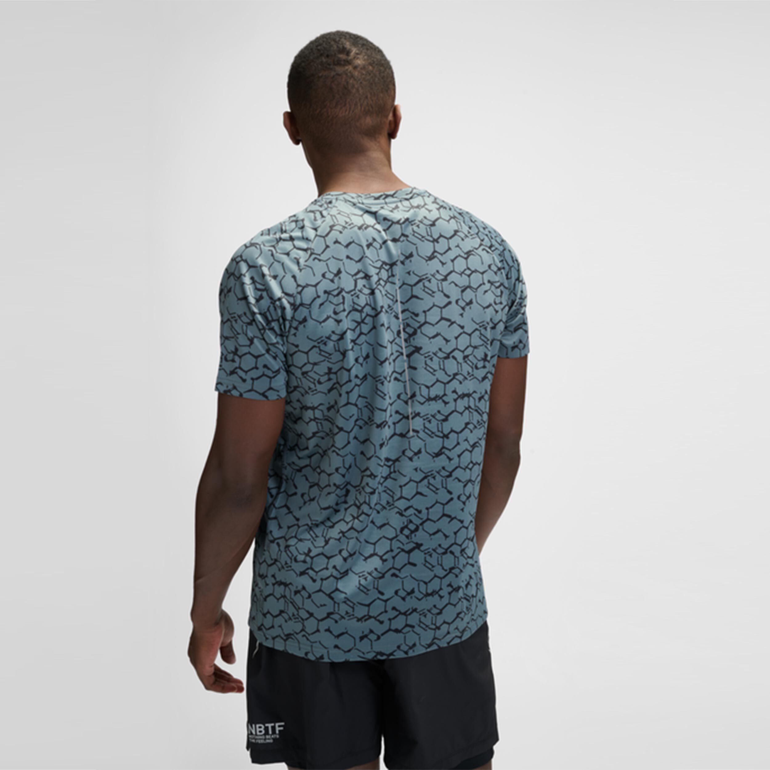 Newline Dopa Graphic Maillot De Course Hommes - Gris Foncé