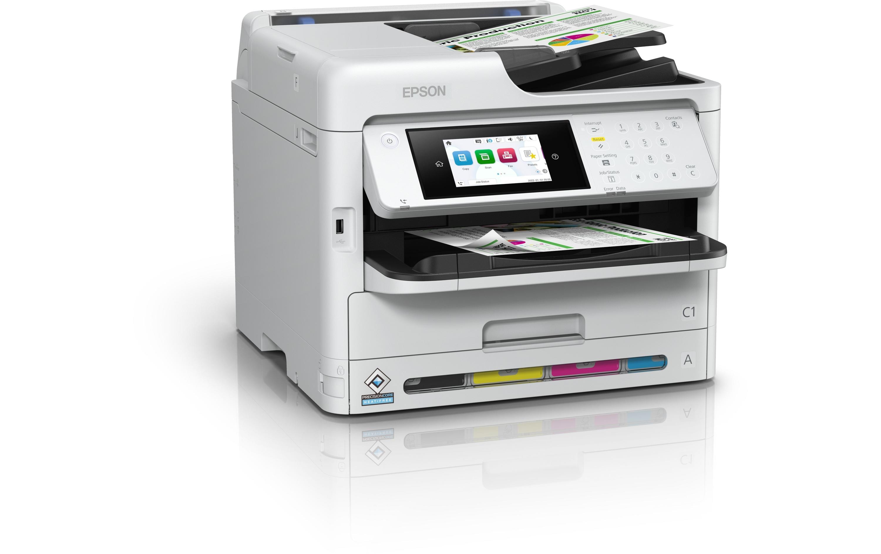 Multifunktionsdrucker WorkForce Pro WF-C5890DWF<br>Netzwerkfähiger 4-in-1-Tintenstrahl-Multifunktionsdrucker für Formate bis A4