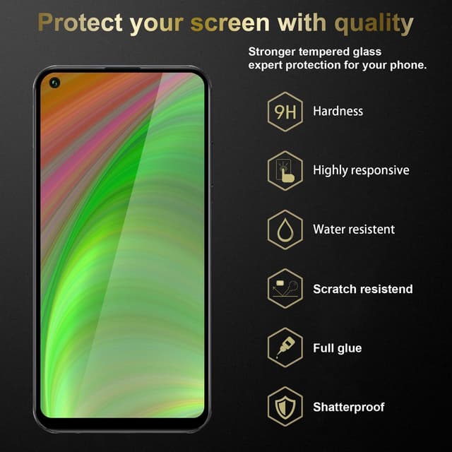 Oppo A53s 3x Skærmbeskytter Beskyttelsesglas
