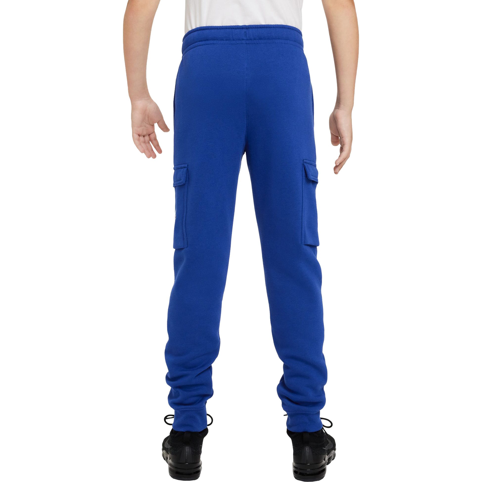 Nike Sportswear Fleece Cargohose Jungen deep royal blue